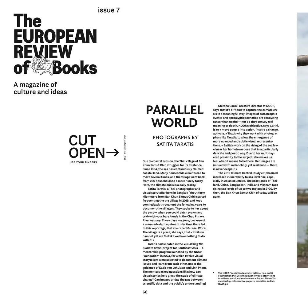 Tear Sheet the European Review of Book